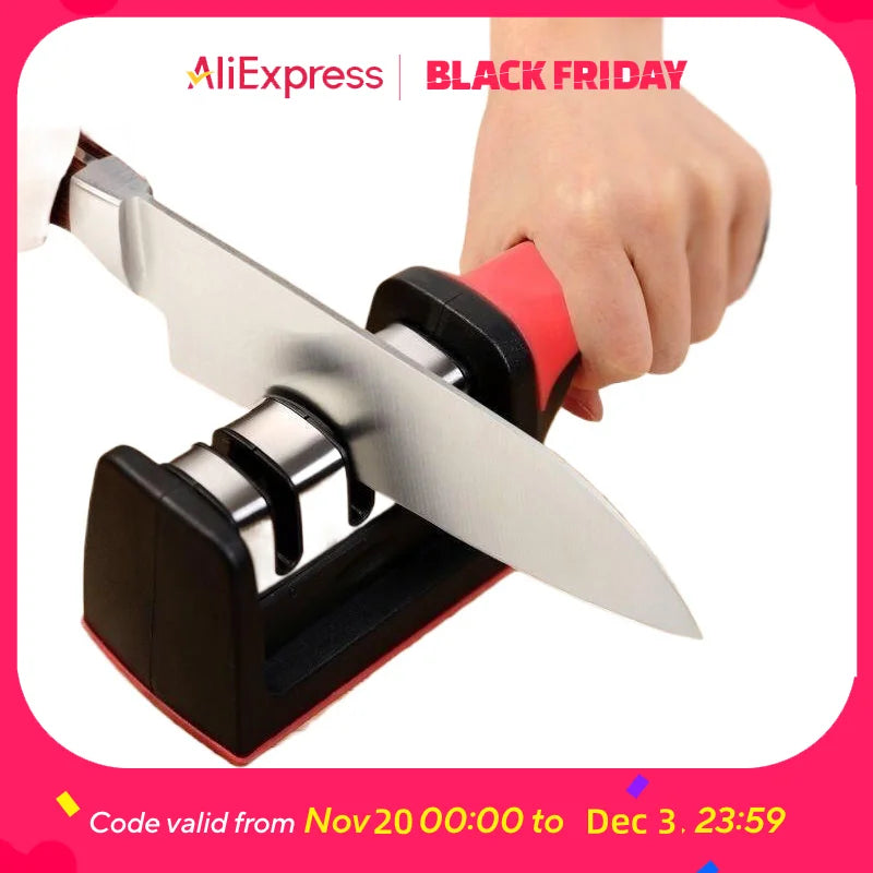 3-Stage Knife Sharpener Set