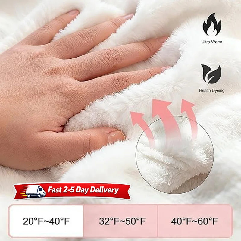 Wearable Blanket Hoodie for Adults Oversized Fleece