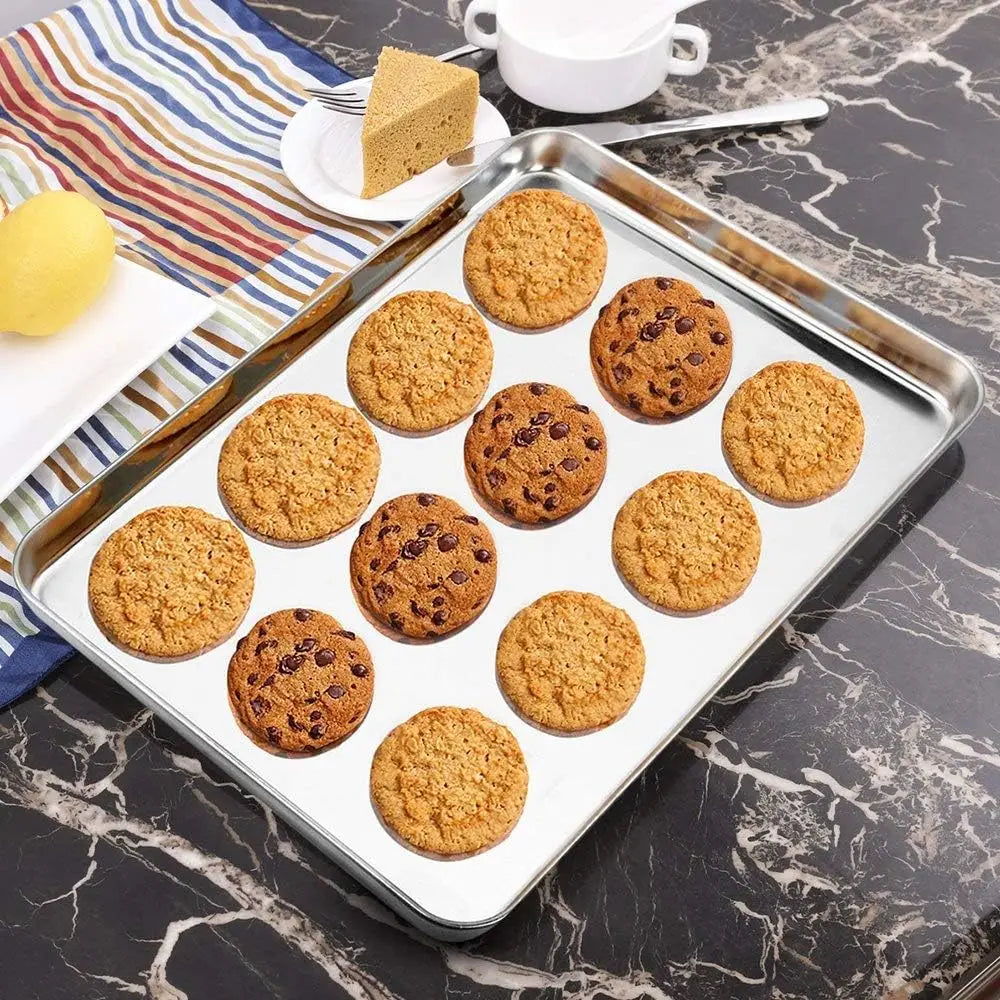 3-Piece Stainless Steel Baking Sheet Set