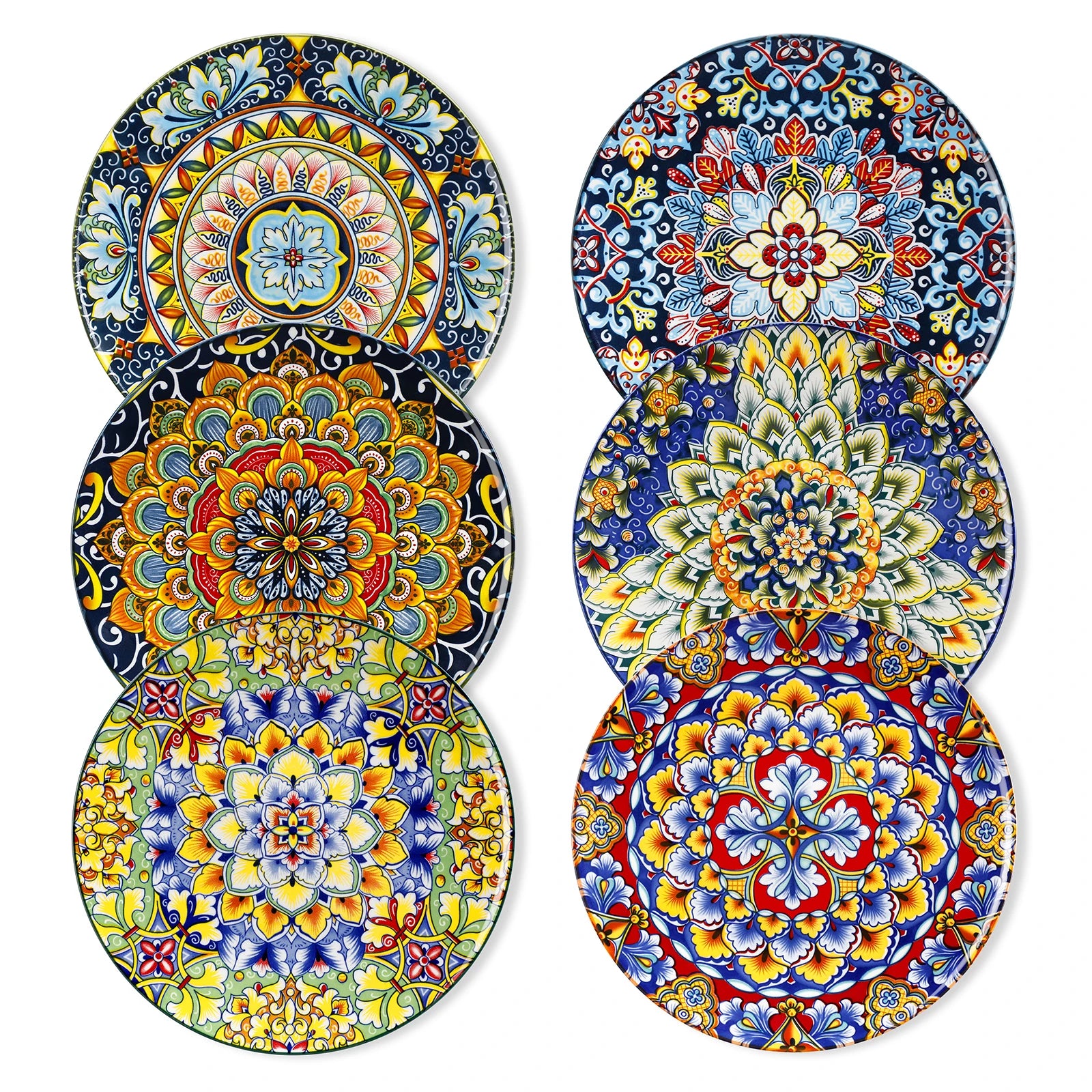 Piece Porcelain Dinner Plates Crockery Breakfast,  Set Scratch Resistant