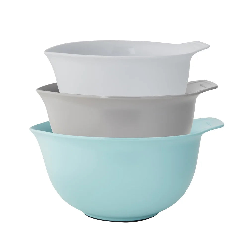 Universal Mixing Bowls Set of 3 Non-Slip Easy Pour Dishwasher Safe