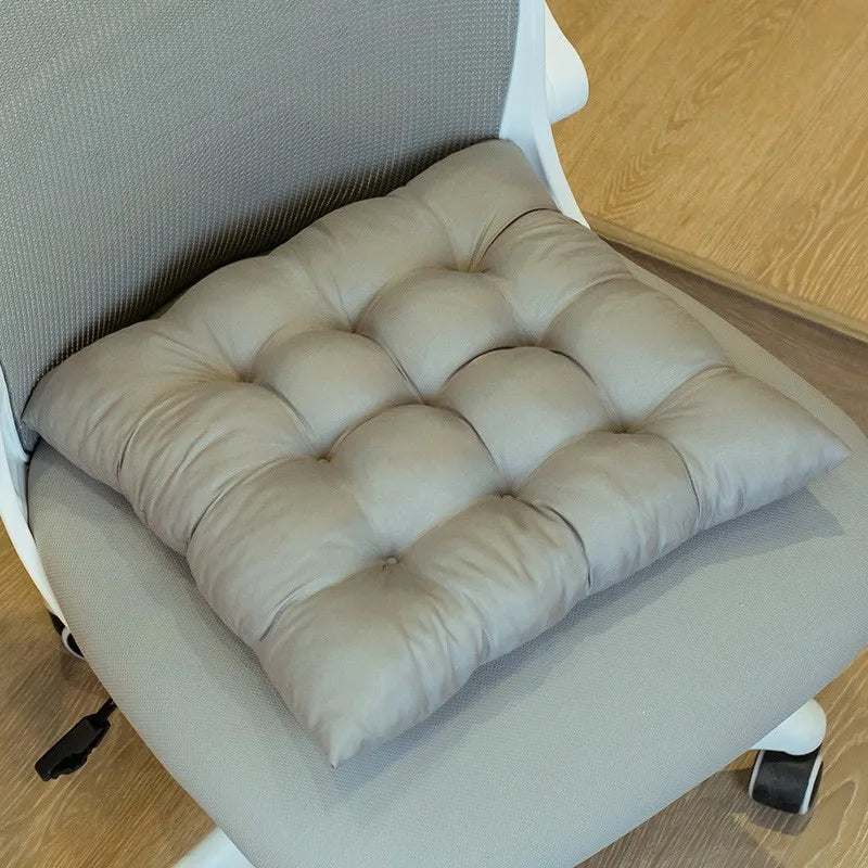 Chair Pads Cushions for Dining Chairs with Ties Square Floor Pillows