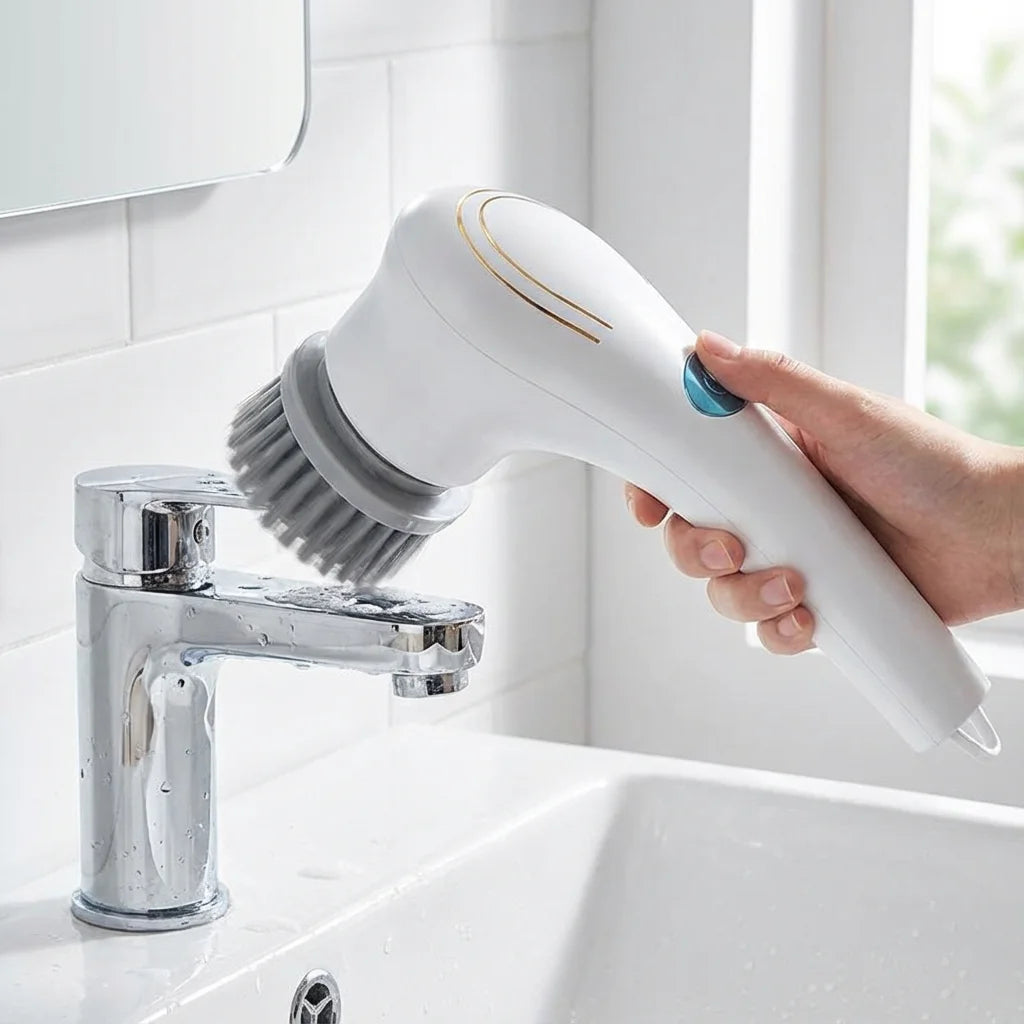 Handheld Cordless Cleaner for Kitchen, Sink, Tile, 25x11