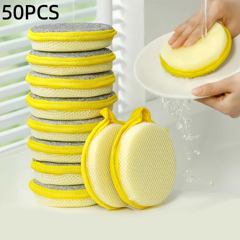 Double Side Dishwashing Sponge Pan Pot Dish Wash Sponges