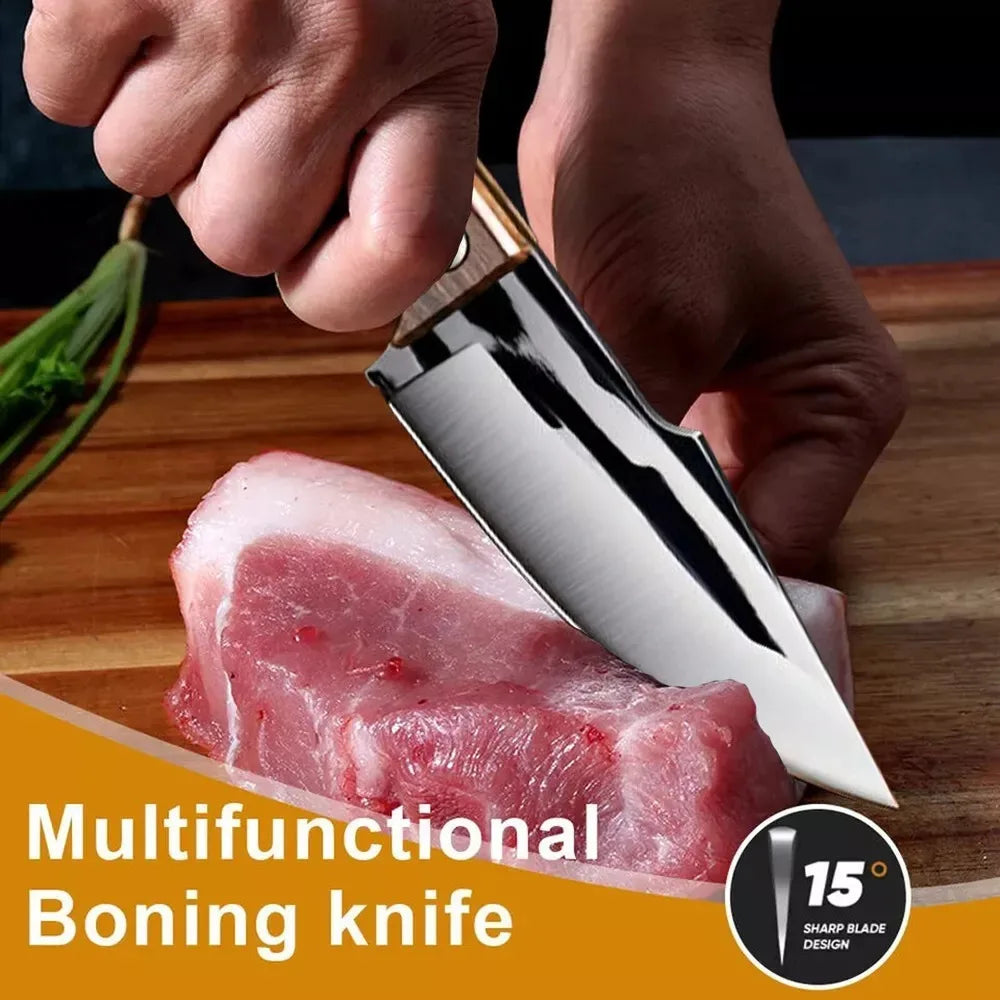 3pcs Multipurpose Knife Set, Outdoor Bone Removal Special Knife