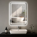 LED Bathroom Mirror Vanity-Mirrors with Backlit Lights Fogless Makeup Mirror