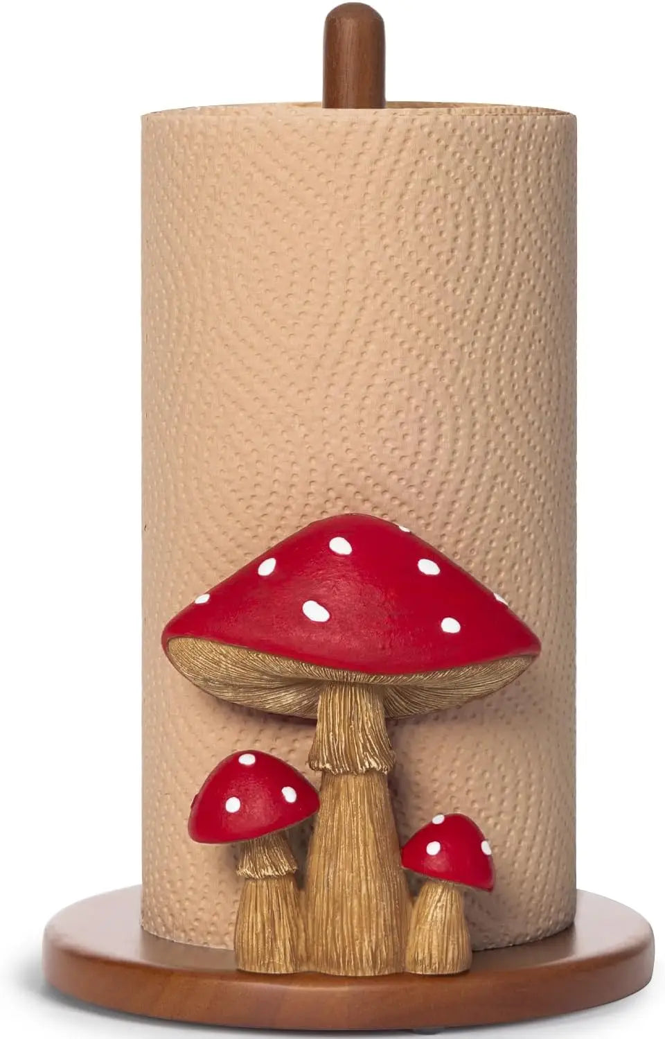 Cute Mushroom Paper Towel Holder