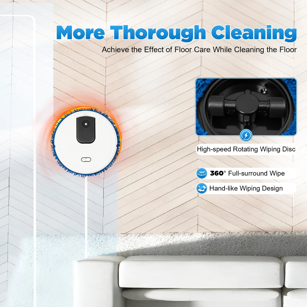 Sweeping Robot Wet and Dry Intelligent Mopping Cleaner