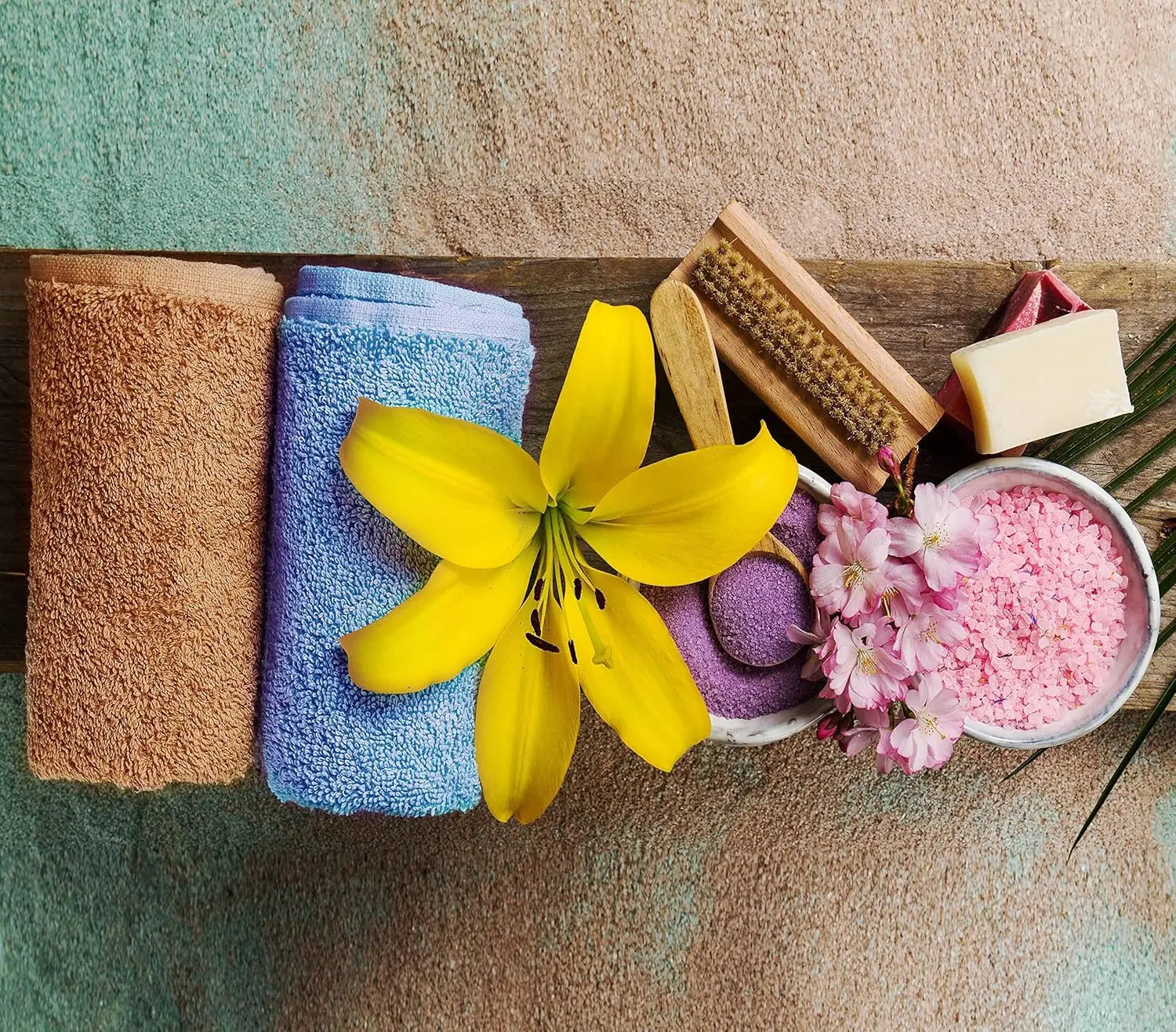 24-Pack 100% Cotton Wash Cloths, Super Absorbent & Soft Flannel Face Towels for Multi-Purpose Use