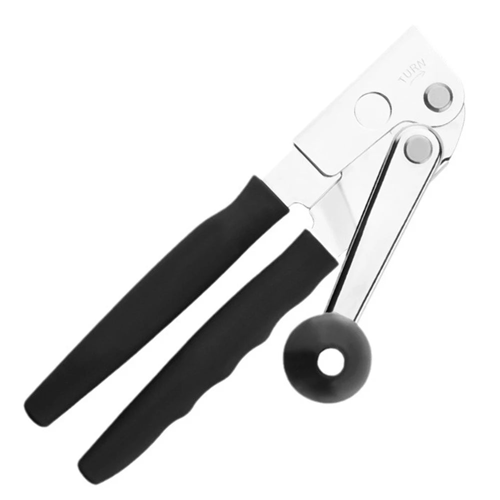 Stainless Steel Can Opener Razor Sharp Bottle Opener Soft Ergonomic Handle Manual Can Opener for Multifunctional Kitchen Tool