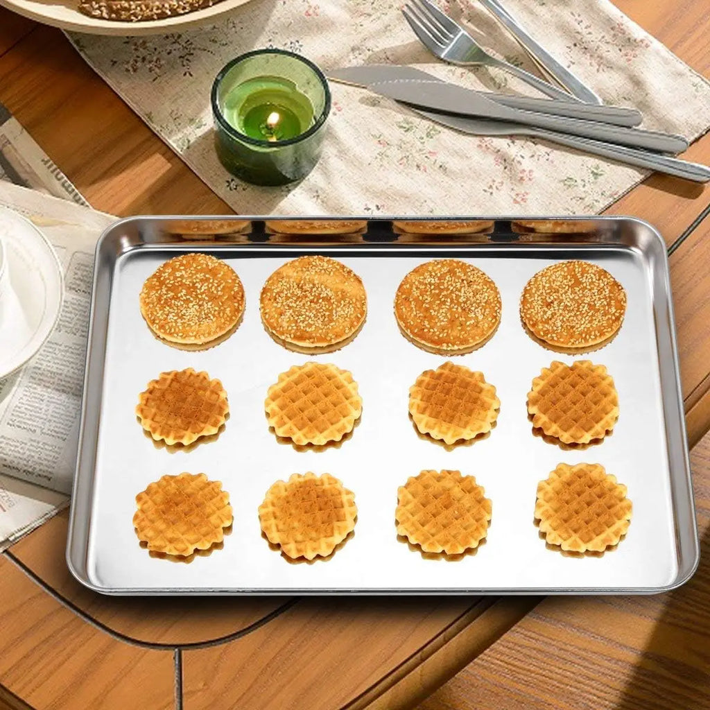 3-Piece Stainless Steel Baking Sheet Set