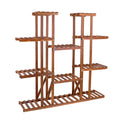 Wooden Plant Shelf Flower Pot Stand Indoor Outdoor