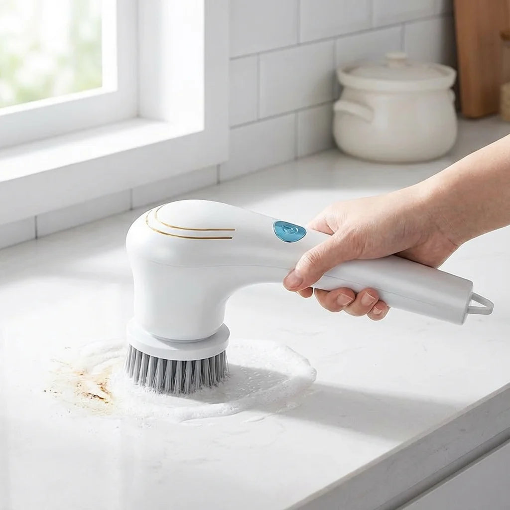 Handheld Cordless Cleaner for Kitchen, Sink, Tile, 25x11