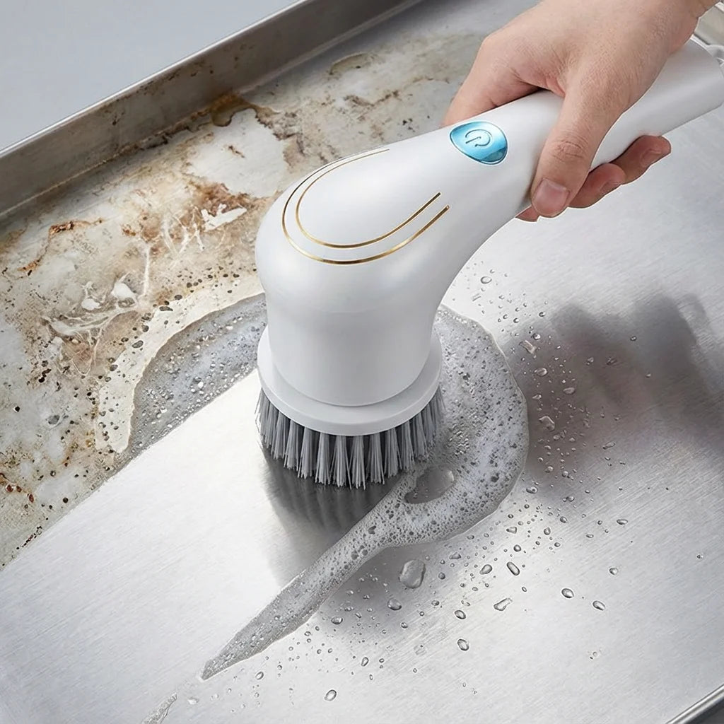 Handheld Cordless Cleaner for Kitchen, Sink, Tile, 25x11