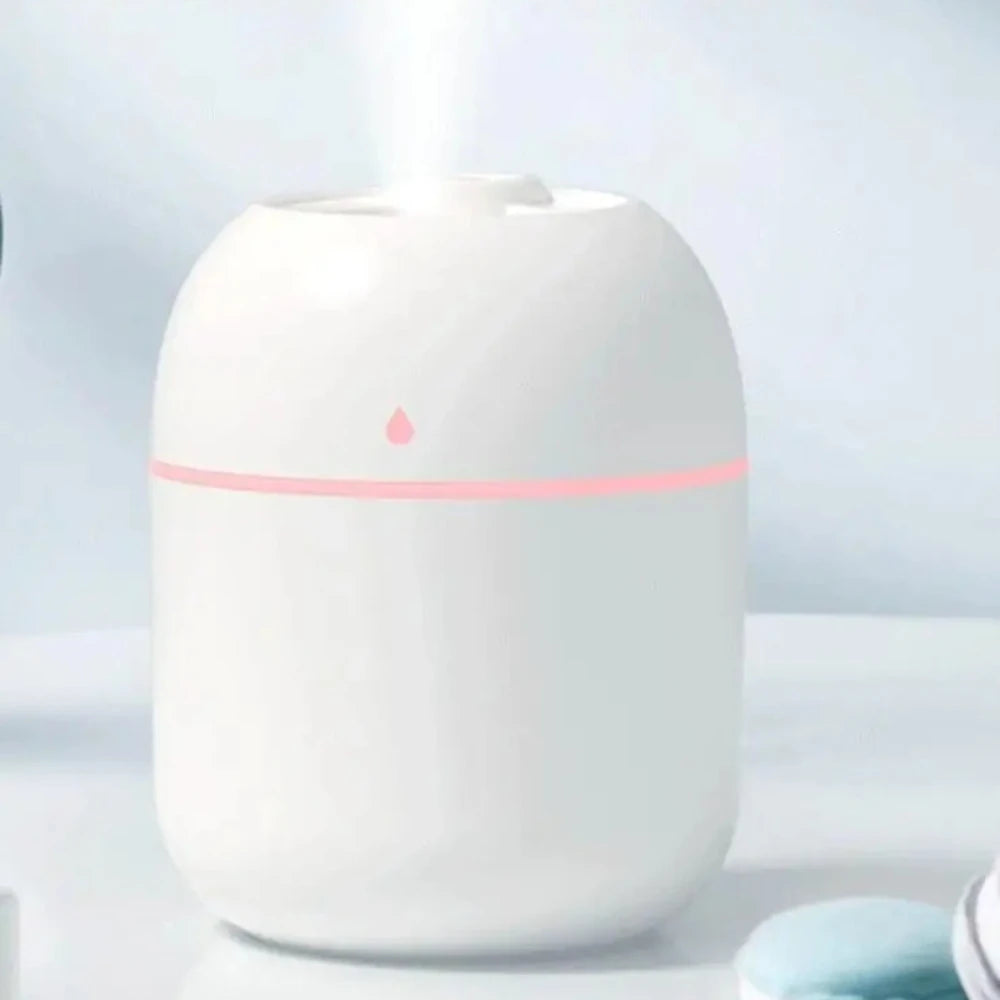 Essential Oil Diffuser - 2-in-1 Ultrasonic Air Vaporizer for Bedroom, Desk, Office, and Car Use