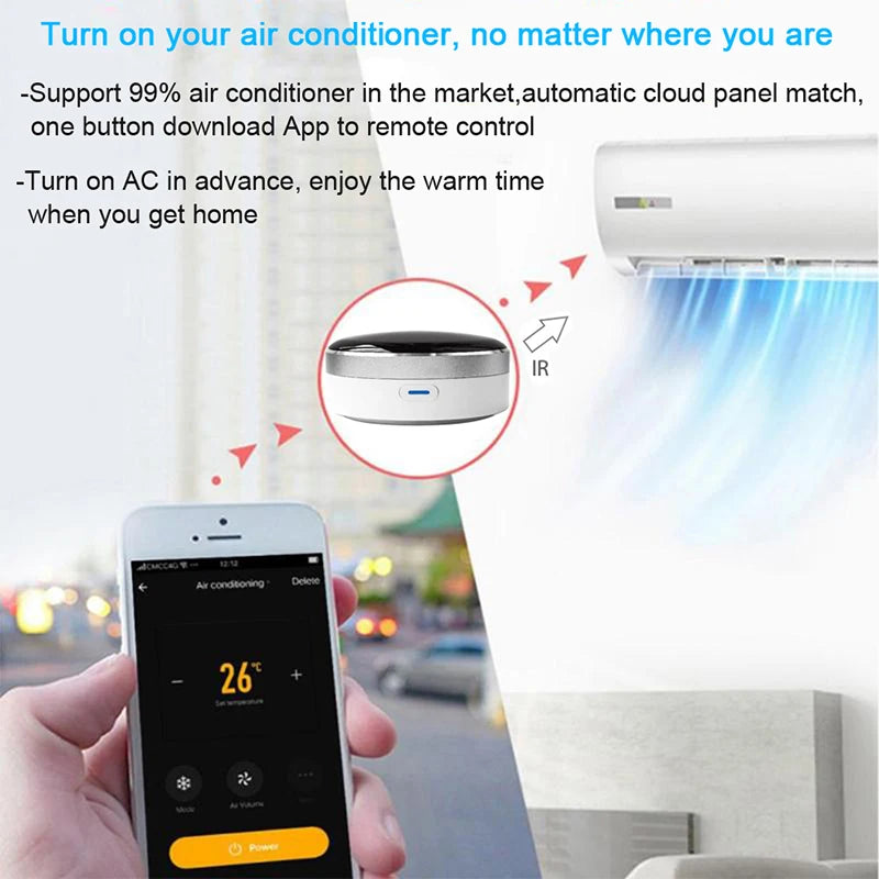 IR Remote Control Universal Infrared Home Switch Automation Voice Control