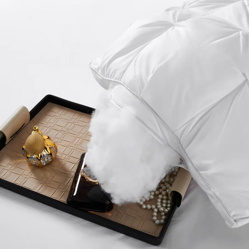 2-Piece Sleep Pillow Set,  Suitable for Back, Stomach, or Side Sleeping Luxury Hotel Pillows
