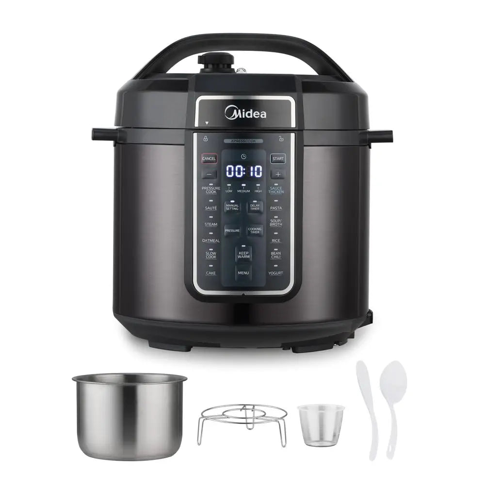 Electric Pressure Cooker, 6 Quarts, 12 Presets, Programmable Slow Cooker