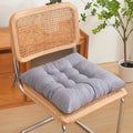 Chair Pads Cushions for Dining Chairs with Ties Square Floor Pillows