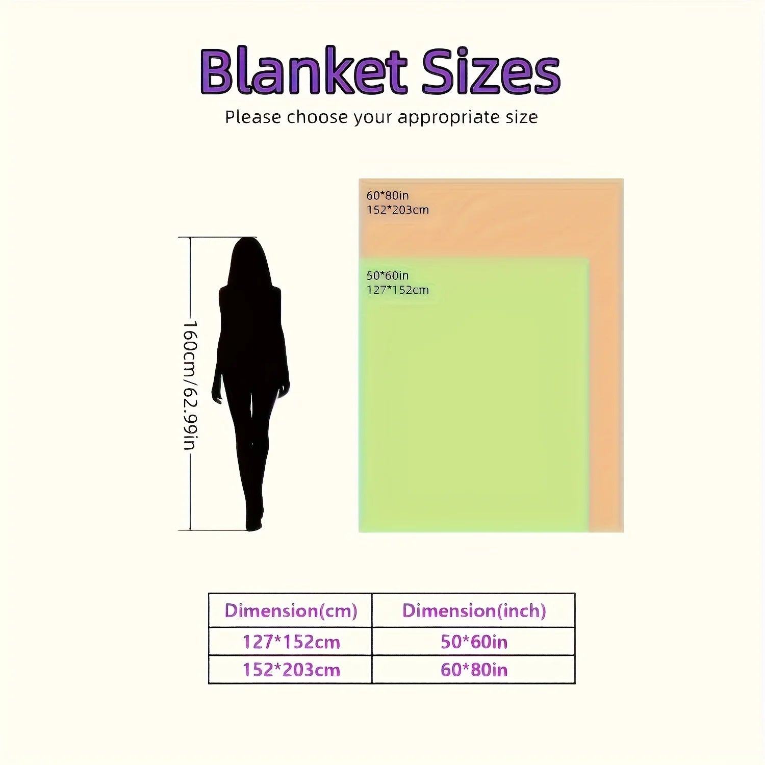 Cozy Plush Throw Blanket -  Comfortable Imitation Rabbit Hair Reversible Blanket Thermal