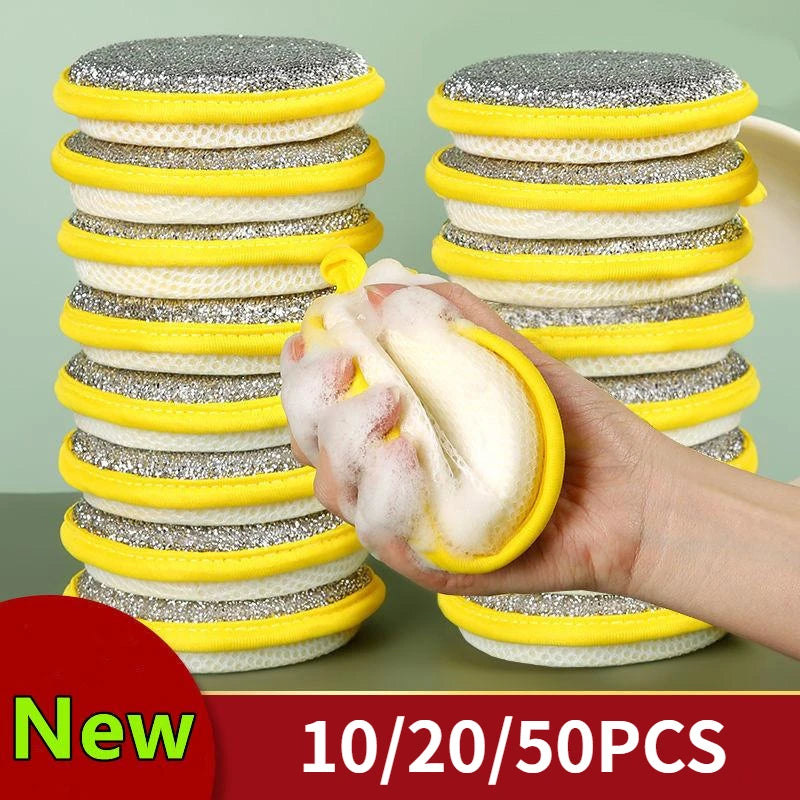 Double Side Dishwashing Sponge Pan Pot Dish Wash Sponges