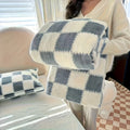 Cozy Plush Throw Blanket -  Comfortable Imitation Rabbit Hair Reversible Blanket Thermal