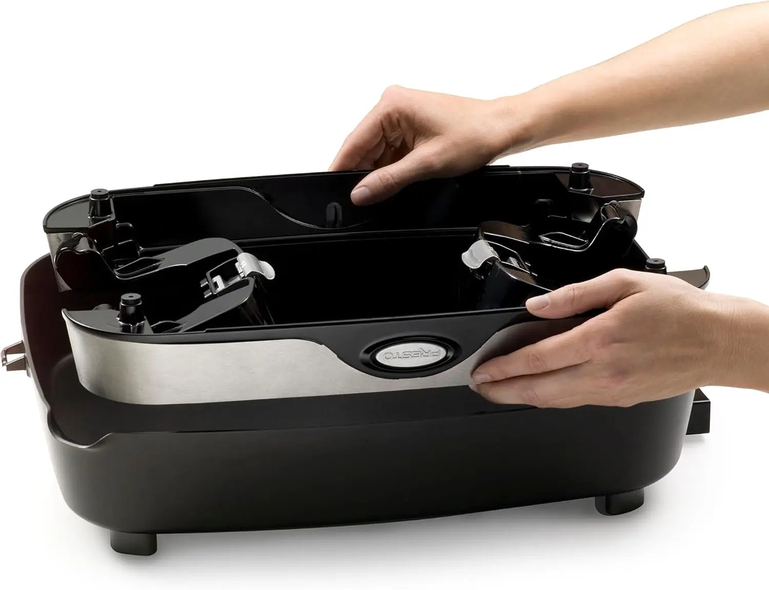 16-Inch Electric Foldaway Skillet with Nonstick Surface