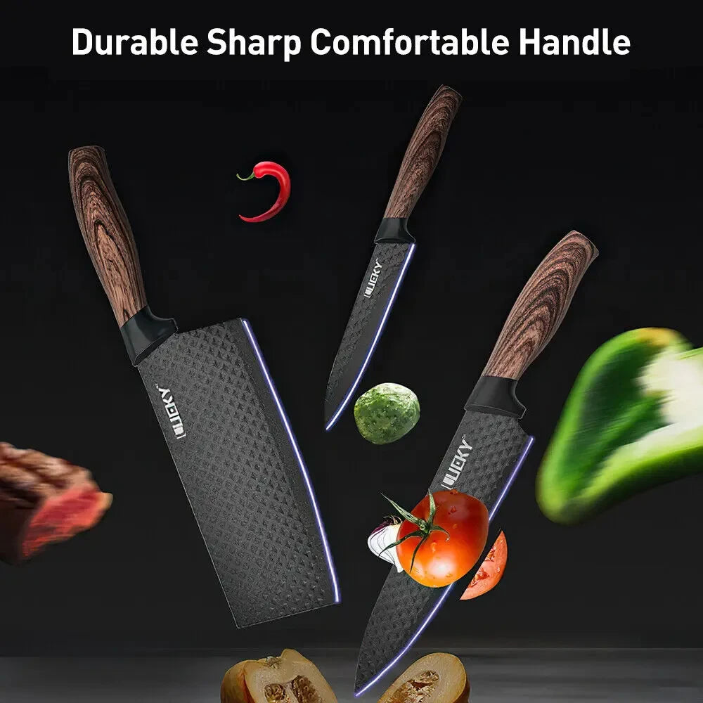Kitchen Knife Set Stainless Steel Knife, 6-Piece Kitchen Tool Set, Fruit Knife