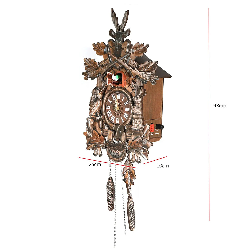Cuckoo Wall Clock for Living Room, Bedroom, Study, Office, Gift