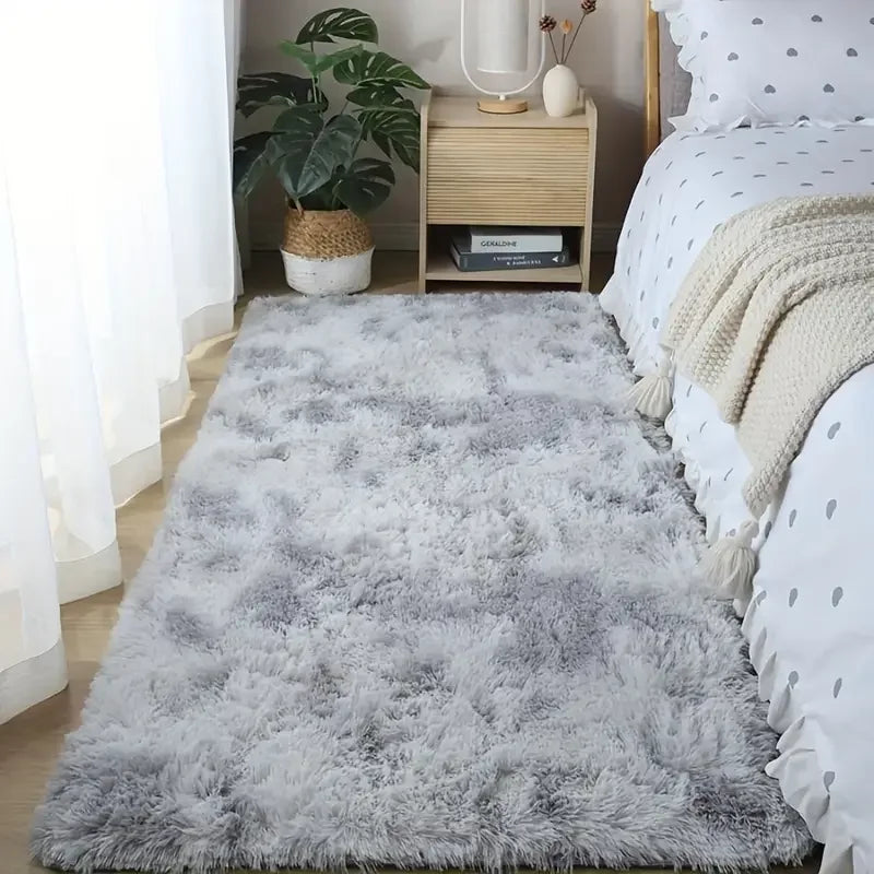 Cute Fluffy Rug - Ultra-Grip Non-Slip Backing, Effortlessly Easy to Clean