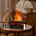 Desktop  Fireplace with Atmosphere Light - Portable Simulation Fireplace Heater