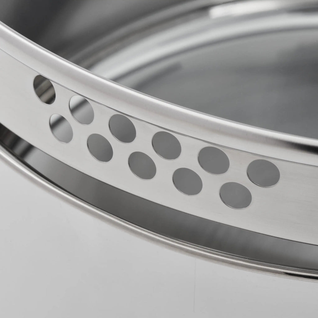 3 qt Induction Compatible Stainless Steel Saucepan with Lid