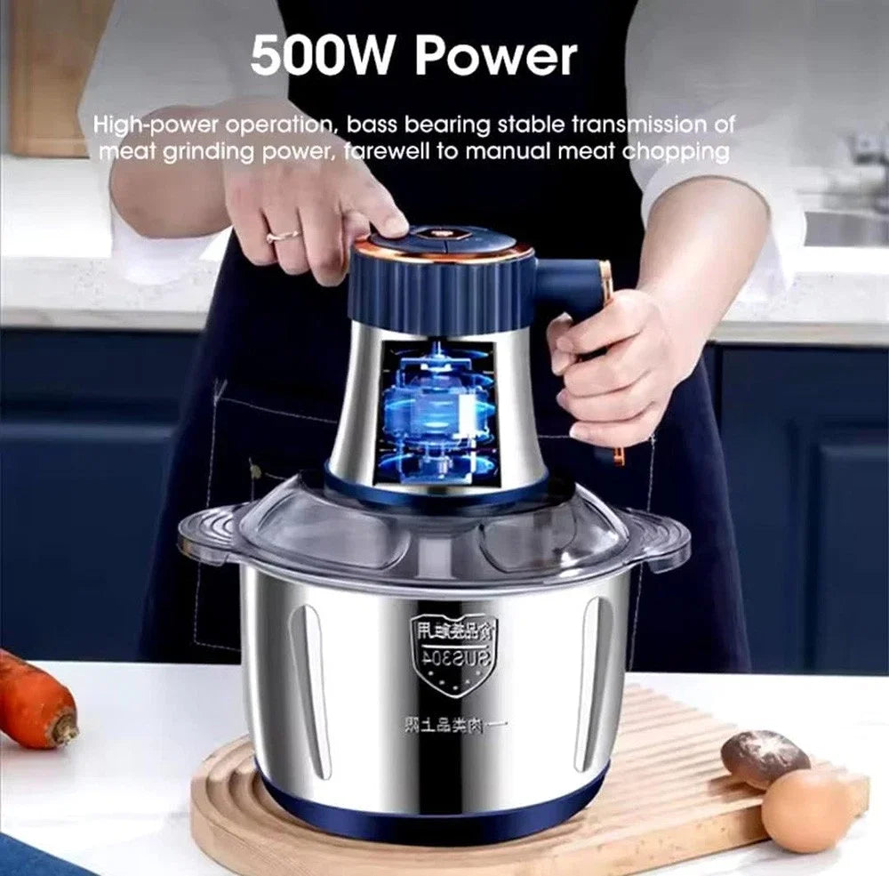 5L Electric Meat Grinders Vegetable Slicer Chopper