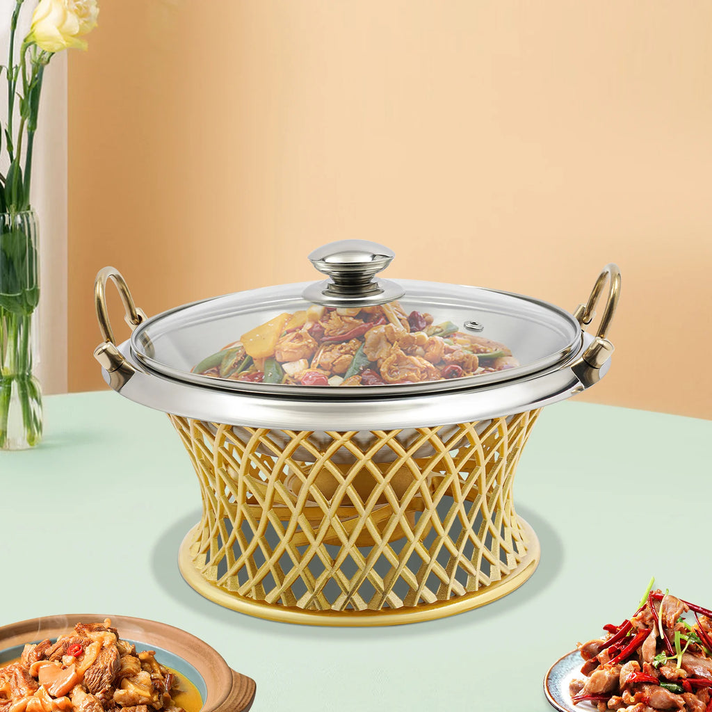 Buffet Chafing Dish, Round Chafing Dish, Chafing Dish With Lid