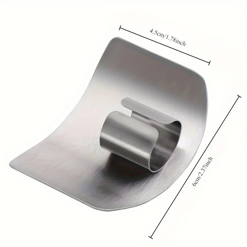 Stainless Steel Finger Guard for Cutting, Kitchen Safety