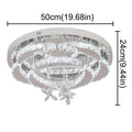 VETRULUS Luxury K9 Crystal Chandelier Modern Ceiling Lamp Led Living Dining Room Decor Pendant Light Dimmable Lustre Home
