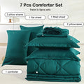 5pcs/7pcs Twin Full Queen King Bedding Sets Home Decor Comforter Flat Sheet Fitted