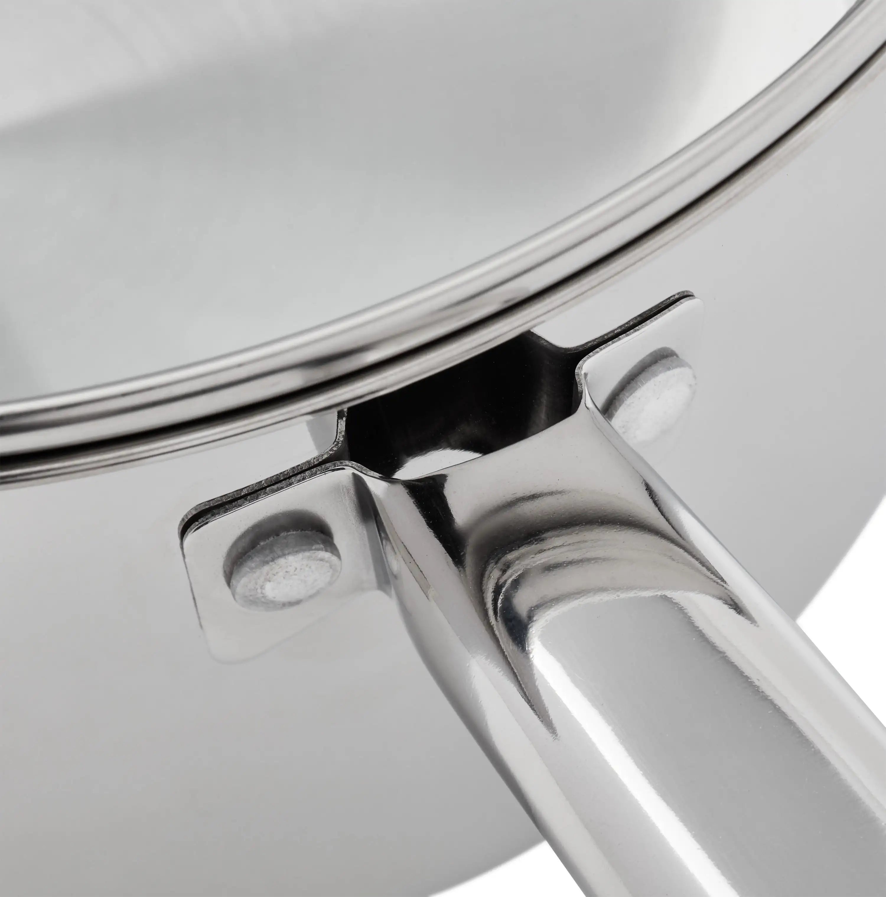 3 qt Induction Compatible Stainless Steel Saucepan with Lid